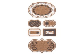 CORK STICKERS - TAGS
